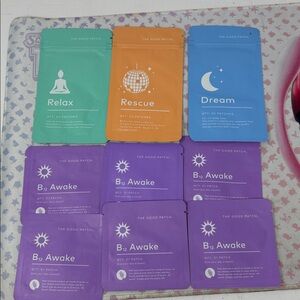The Good Patch Lot Variety 18 patches Dream Rescue Relax and Awake Lot